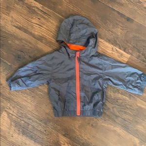 Place Est 1989 hooded windbreaker